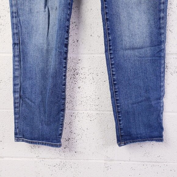 J BRAND Womens Jeans Amelia Skim Straight Syndicate Stretch Blue Size 31 - Picture 5 of 9